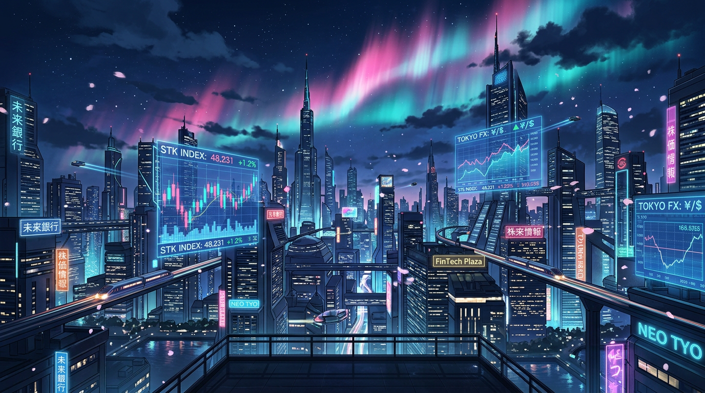 Nihon-Wave Tokyo Skyline